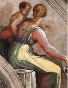 Michelangelo Buonarroti Achim Eliud oil painting on canvas